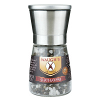 沃双枪含海盐黑胡椒混合牛排调料现磨黑胡椒粒研磨器西餐牛排调料