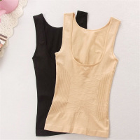 汐诗雅收腹衣塑身内衣燃脂产后无痕美体束身束腰紧身衣女士背心薄款【3月28日发完】