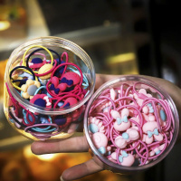 儿童发饰发圈女童宝宝不伤发头绳橡皮筋头饰发饰小女孩扎头发发绳