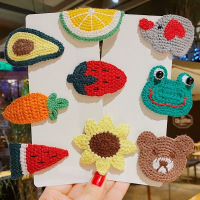 韩国儿童发夹刘海夹水果发卡bb夹网红小饰品女头饰小女孩发饰边夹