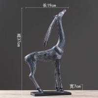乔迁礼品欧式摆件家居饰品房间创意抽象鹿客厅酒柜电视柜乔迁结婚摆设