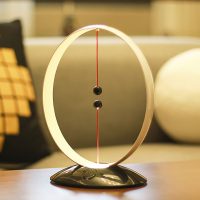创意礼品 送女友送男友 生日节日 智能磁吸式平衡灯悬浮灯抖音同款磁力衡磁吸灯创意小夜灯生日礼 [充电款]+三色可