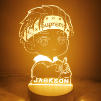 周边小夜灯卡通公仔娃娃人形立牌灯ins同款生日