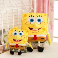 软羽绒棉3D海绵宝宝女生萌布娃娃生日玩偶毛绒玩具