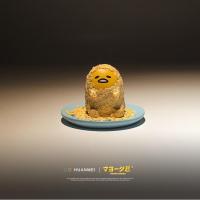 创意礼品 送女友送男友 生日 节日君 恶搞摆件模型 懒懒蛋 可爱公仔卡通 A 高约3-4cm