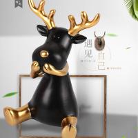 [工艺礼品][送老板 送领导 送朋友]家居装饰树脂摆件定制 北欧装饰酒柜摆件 树脂工艺品摆件创意