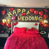 婚房布置套装创意浪漫网红卧室套餐气球装饰婚礼结婚装饰婚房布置