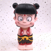 生日 存钱罐儿童哪吒之魔童降世摆件创意卡通儿童储蓄罐防摔储钱罐