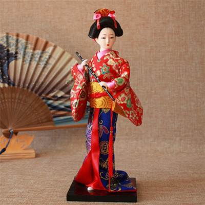 日式人偶 日式摆件家居礼品餐厅料理装饰 和服娃娃