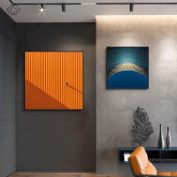 乔迁礼品现代轻奢工业风建筑艺术装饰画 北欧客厅书房墙壁挂画 工作室壁画