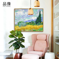 乔迁礼品世界名画欧式装饰画油画客厅美式卧室餐厅现代挂画简约壁画