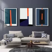 乔迁礼品北欧装饰画客厅三联画现代简约沙发背景墙画抽象壁画餐厅挂画油画
