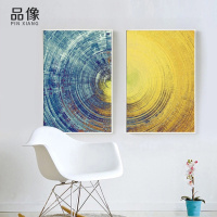 乔迁礼品北欧抽象客厅装饰画双联现代简约沙发背景墙挂画样板间玄关壁画