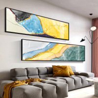 乔迁礼品卧室装饰画现代简约床头画抽象油画北欧风客厅壁画沙发背景墙挂画