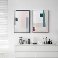 乔迁礼品北欧客厅装饰画沙发背景墙抽象挂画大气轻奢墙画现代简约壁画