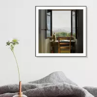乔迁礼品现代艺术写实风景装饰画走廊过道挂画 客厅书房壁画