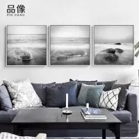 乔迁礼品客厅 沙发背景墙画三联装饰画风景摄影画壁画挂画餐厅卧室画