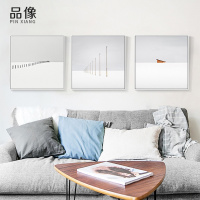乔迁礼品北欧装饰画大现代简约餐厅墙画卧室壁画床头画正方形客厅挂画