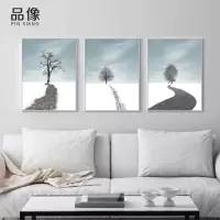 乔迁礼品客厅风景装饰画简约沙发背景墙挂画现代餐厅卧室书房壁画