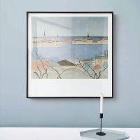 乔迁礼品艺术组合装饰画客厅玄关小幅挂画工作室过道风景壁画