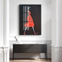 乔迁礼品关过道走廊芭蕾舞者蹈室女孩挂画现代简约人物客厅背景墙装饰画