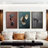 乔迁礼品简约现代客厅装饰画抽象几何极简沙发背景墙壁画北欧玄关艺术挂画