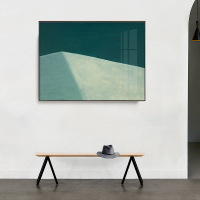 乔迁礼品现代抽象风景装饰画呼唤远方远山系挂画餐厅客厅卧室床头壁画