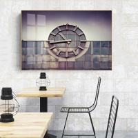 乔迁礼品北欧工业风抽象客厅装饰画黑白简约沙发背景墙画玄关走廊有框挂画