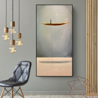 乔迁礼品北欧风格玄关装饰画抽象过道走廊大尺寸家居现代简约客厅墙画