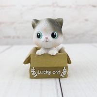 可爱猫咪摆件创意摇头树脂小摆件桌面装饰家居工艺品送女朋友生日