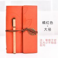 皮质笔记本文具创意简约复古日程本计划本 学生记事本随身小本子送同学送闺蜜