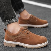 卡酷鸟劳保鞋马丁鞋低帮男鞋工装鞋大头皮鞋秋季运动户外老保潮鞋