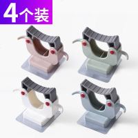 拖把挂钩强力粘胶免打孔卫生间壁挂家用墙壁置物架浴室粘钩贴墙上 ❤收藏加购❤享优先发货 防水防潮/免打