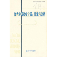 11当代中国社会分层:测量与分析978730310760522