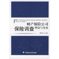 11财产保险公司保险调查理论与实务978750494580822