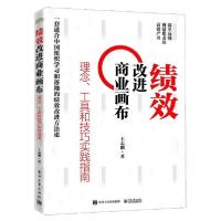 11绩效改进商业画布 理念、工具和技巧实践指南978712140307122