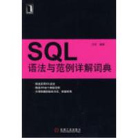 11SQL语法与范例详解词典978711126261922