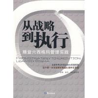 11从战略到执行:精益六西格玛管理实践978754590077422