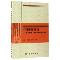 11中国体面劳动:水平测量.评价及影响因素分析978703051194222