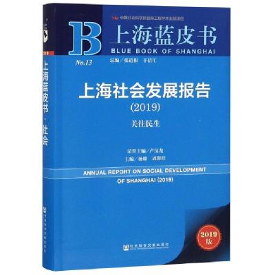 11上海社会发展报告(2019关注民生)/上海蓝皮书978752014213722