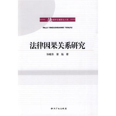 11法律因果关系研究978780247940122