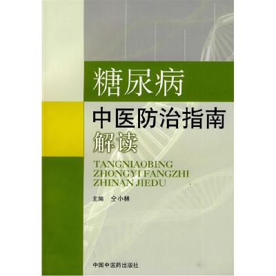 11糖尿病中医防治指南解读978780231696622