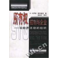 11所有权控制与企业--论经济活动的组织(第一卷)978750581744922