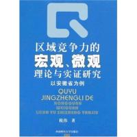 11区域竞争力的宏观、微观理论与实证研究9787810889315LL