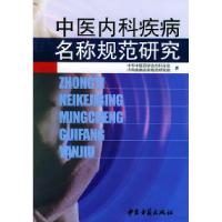 11中医内科疾病名称规范研究9787801741127LL