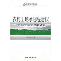 11农村土地承包经营权流转研究(三农问题研究丛书)9787801989567