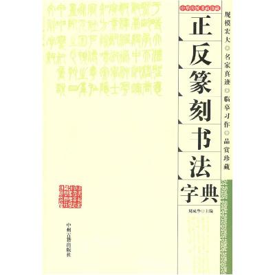 11中华传统书画珍藏---正反篆刻书法字典9787534834530LL