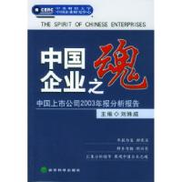 11中国企业之魂:中国上市公司2003年报分析报告9787505841703LL