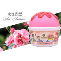 玫瑰香型 两盒装(第二件半价) [第二瓶半价]大容量180g空气清新剂固体家用卧室内车用固体香膏