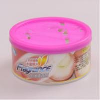 [6个装水蜜桃香味] 汽车香膏固体香盒香水车载香膏内饰摆件清新剂除异味车香膏清新剂